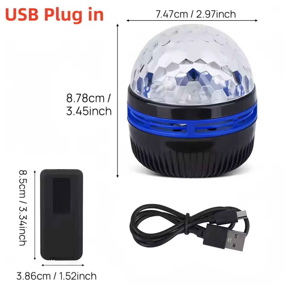 Vibrant Water Ripple LED Projection Light