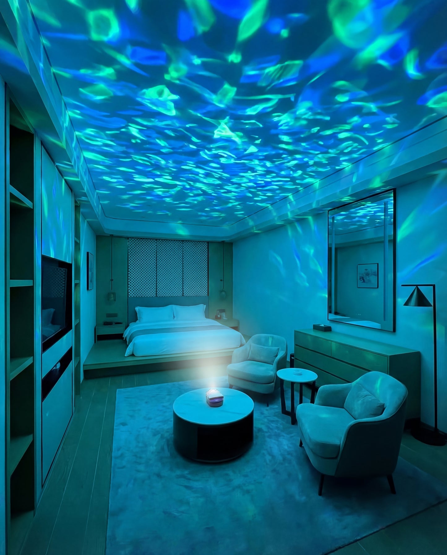 Vibrant Water Ripple LED Projection Light
