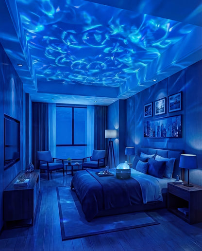 Vibrant Water Ripple LED Projection Light