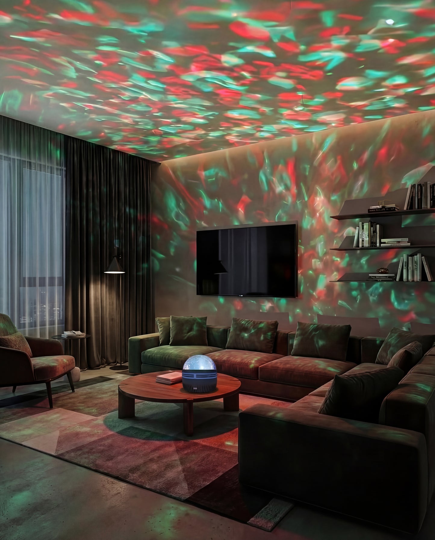 Vibrant Water Ripple LED Projection Light