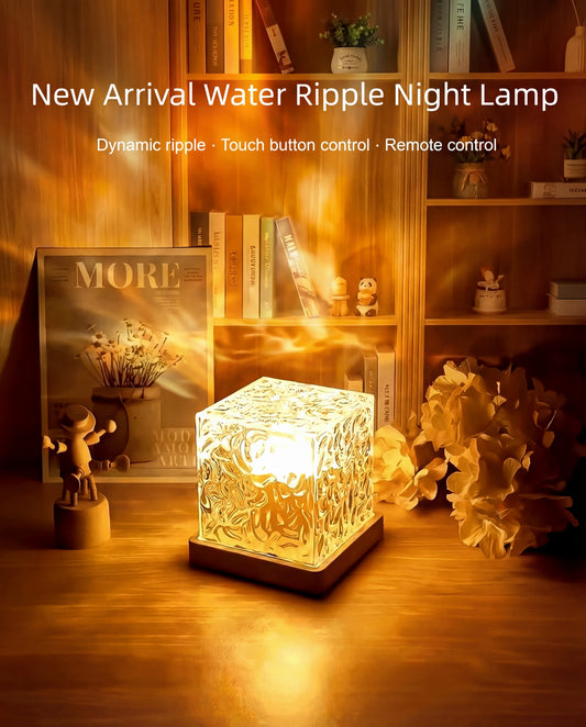 Water Ripple Projector Night Light