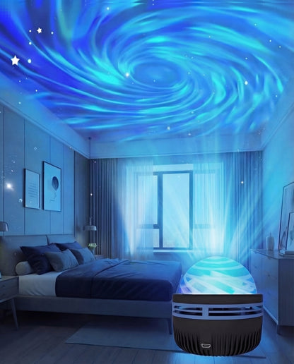 LED Fantasy Swirl Galaxy Projector Light
