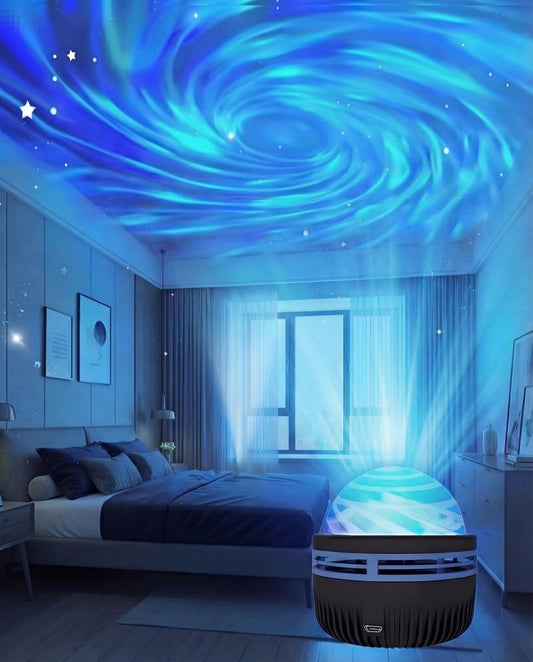 LED Fantasy Swirl Galaxy Projector Light