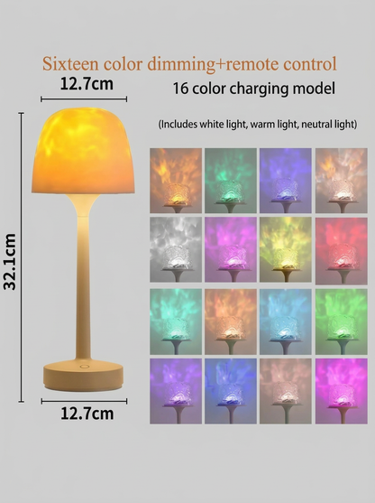 LED Water Ripple Desk Lamp
