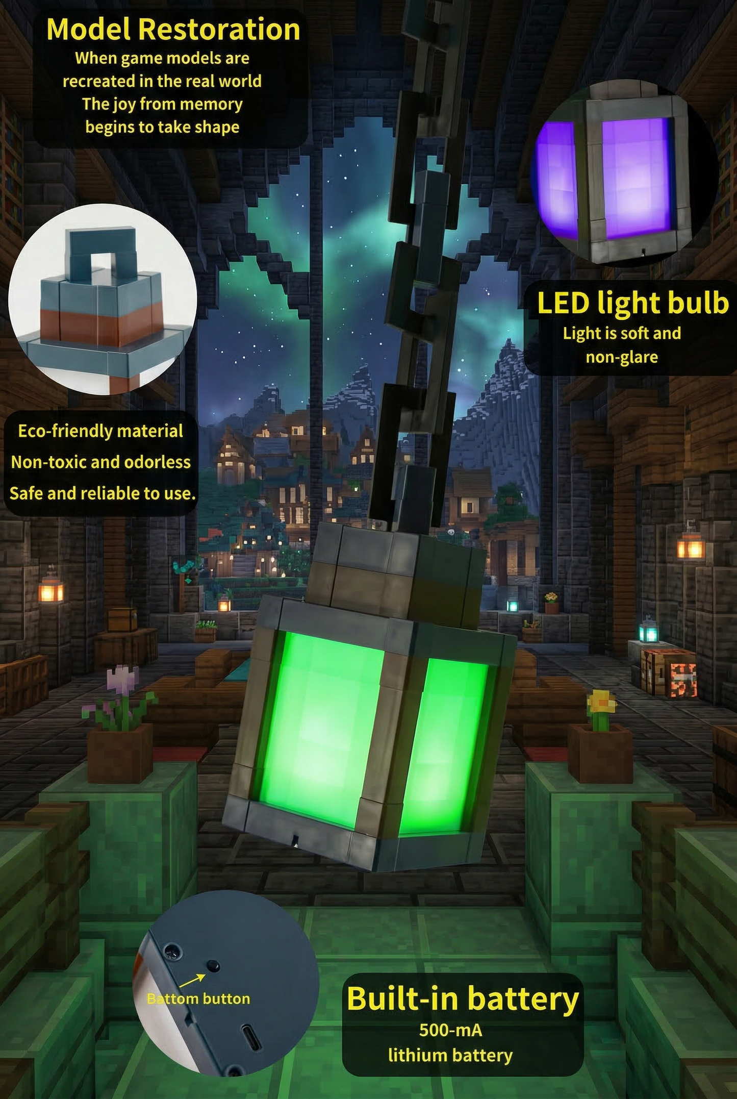 MC Soul Lantern LED Night Light
