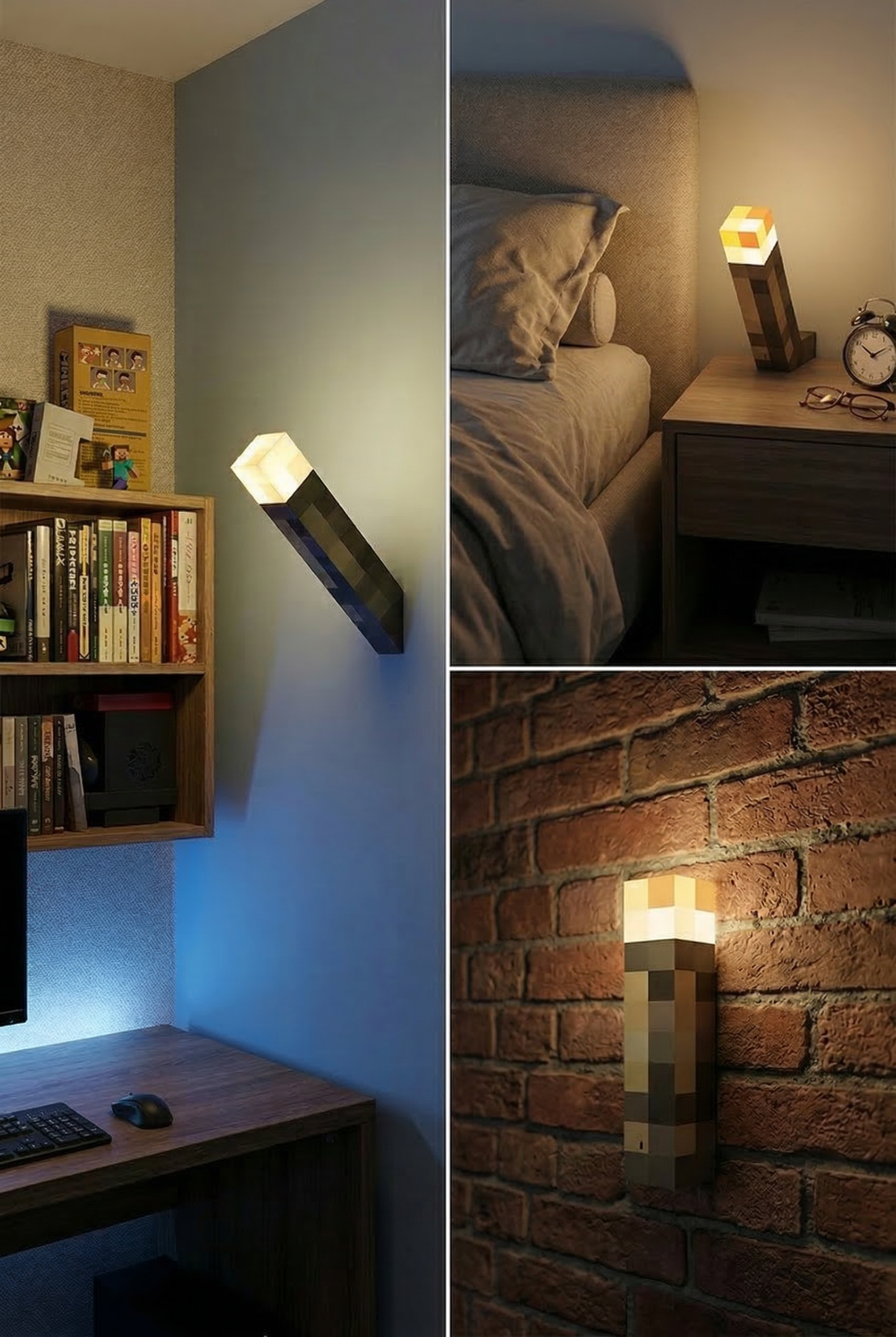 MC Brownstone Torch Led Night Light