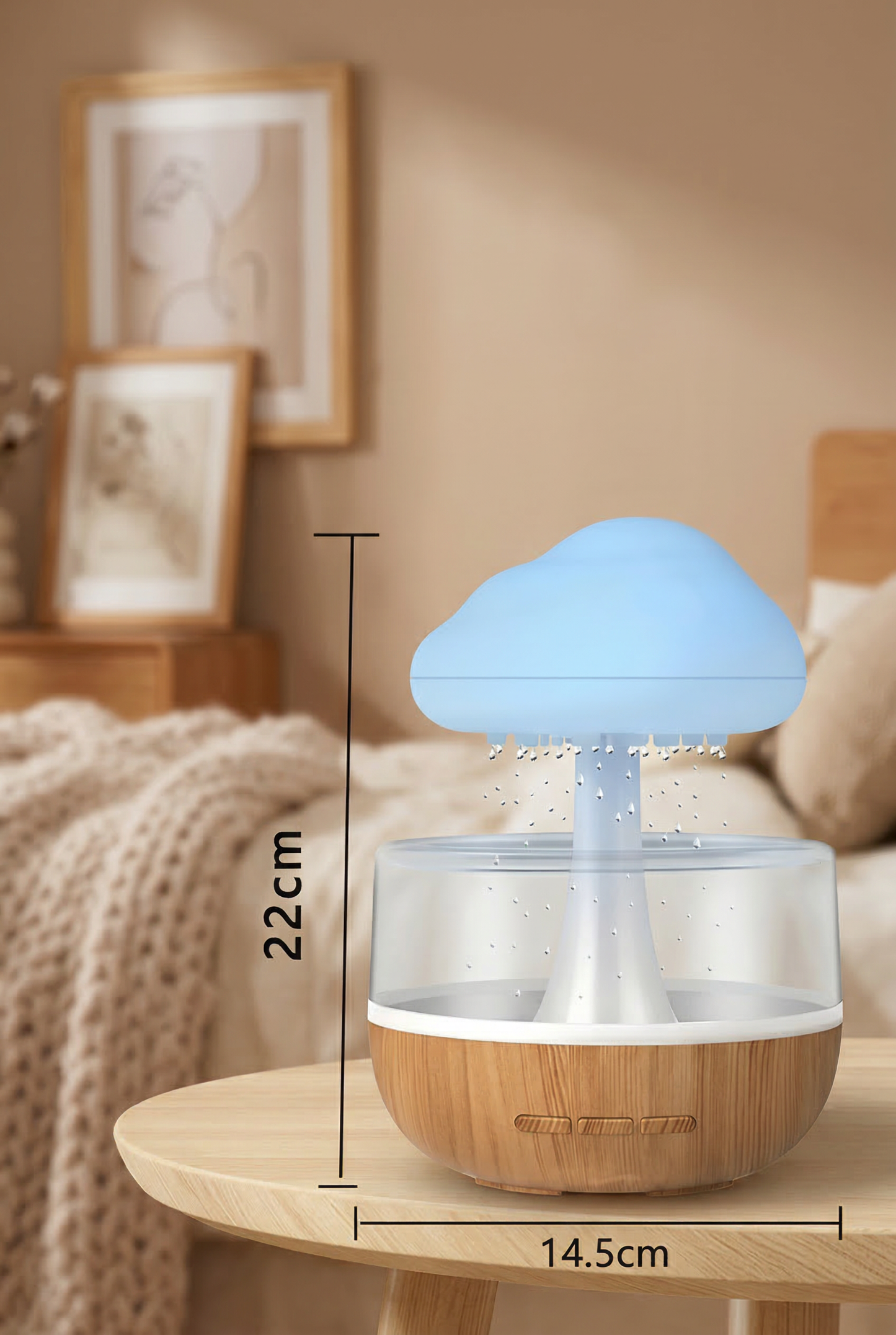 Rain Cloud Humidifier Led Night Light