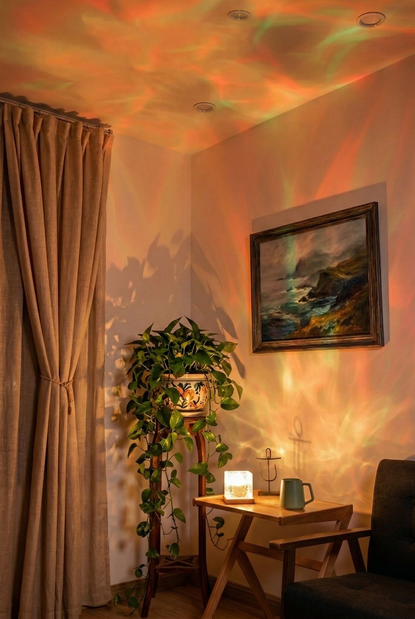 Water Ripple Projector Night Light