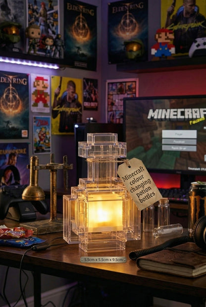 MC Mini Colour Changing Potion Bottle Night Light