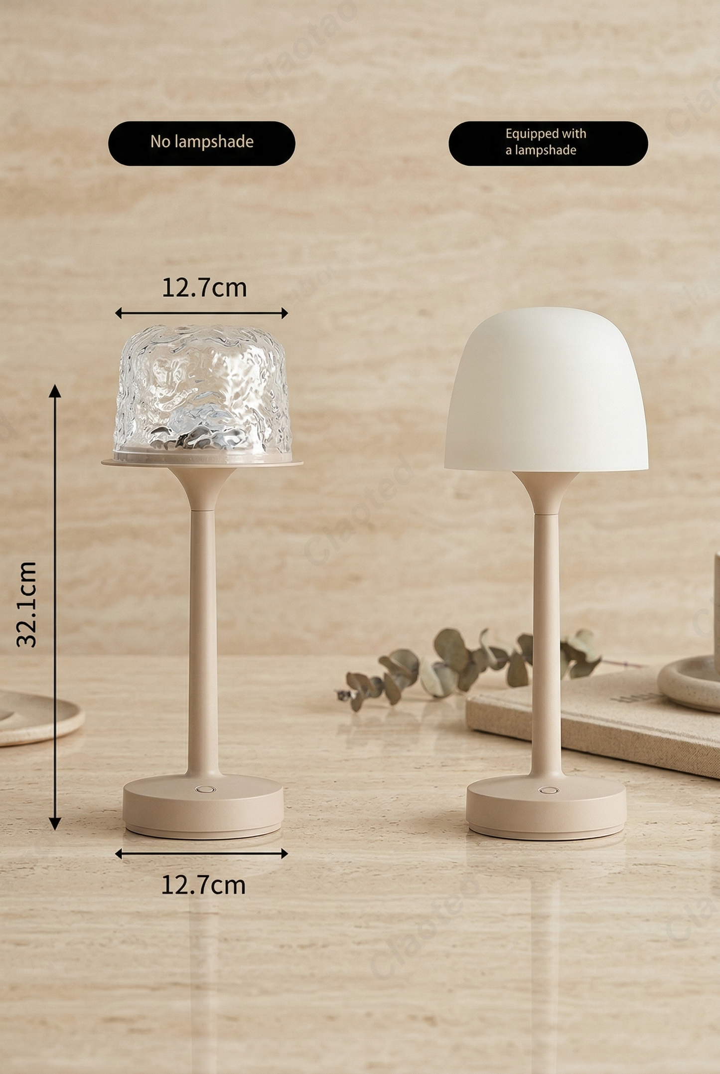 LED Water Ripple Desk Lamp