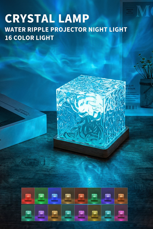 Water Ripple Projector Night Light
